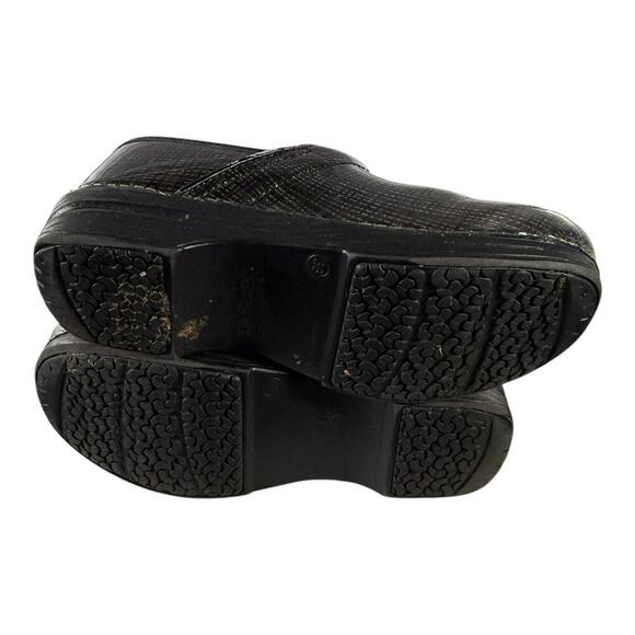 Dansko XP Women’s Career Clogs Size 38 EU Size 8 US Black Multicolor Leather - Picture 8 of 8